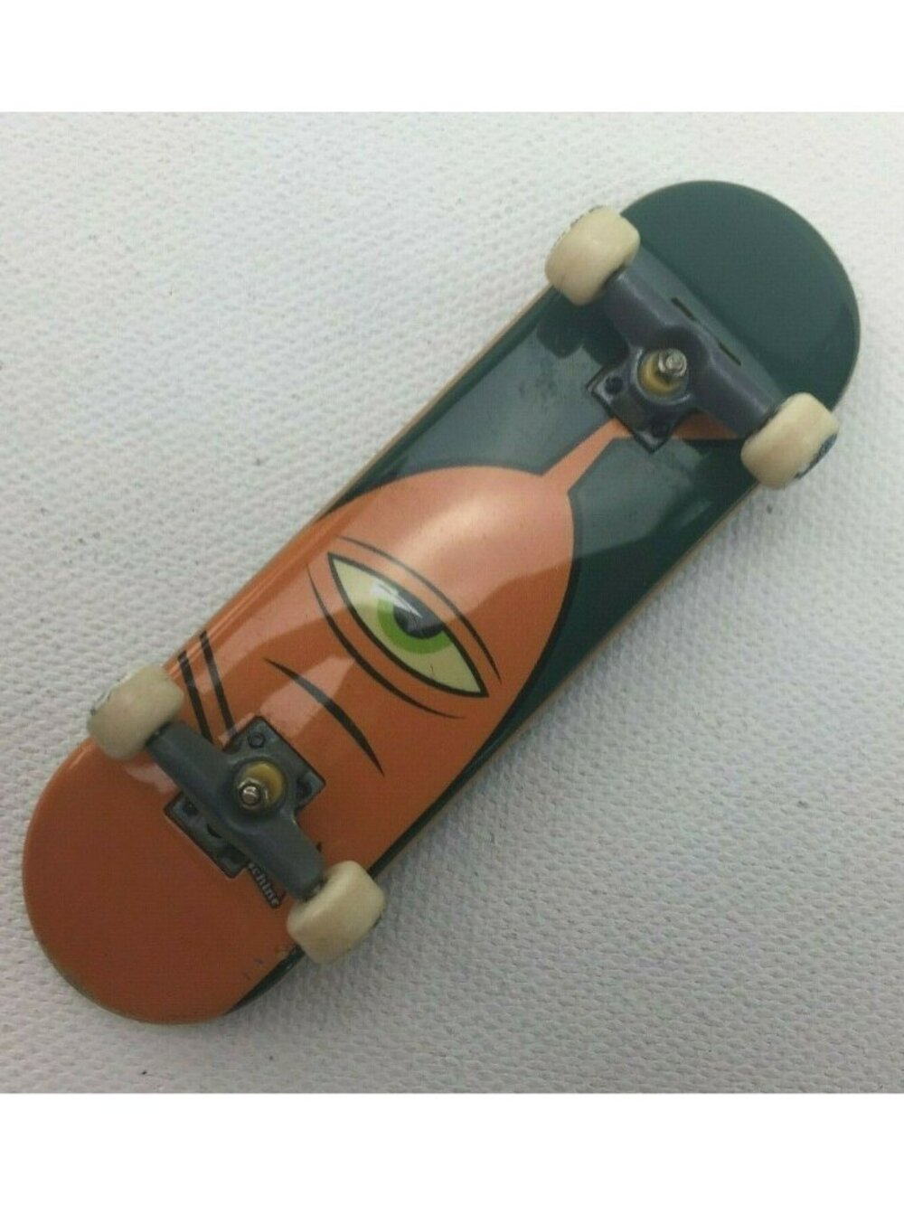 Tech Deck Finger Skateboard Orange One Eyed Monster Fingerboard